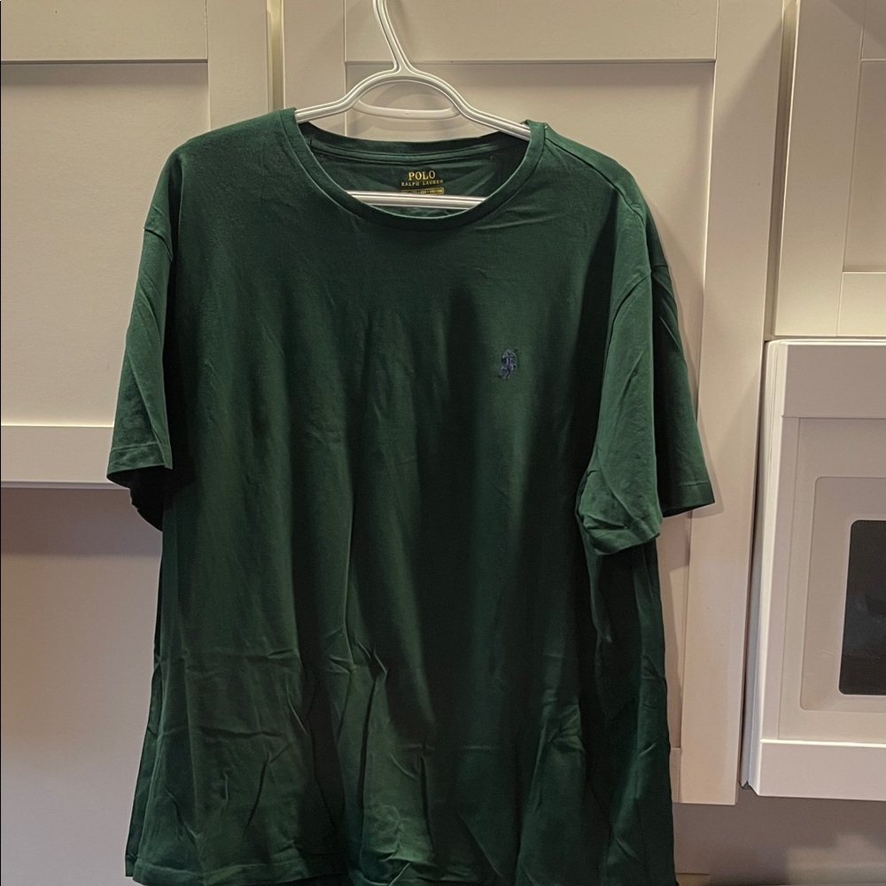 Polo by Ralph Lauren Men's Dark Green Tee